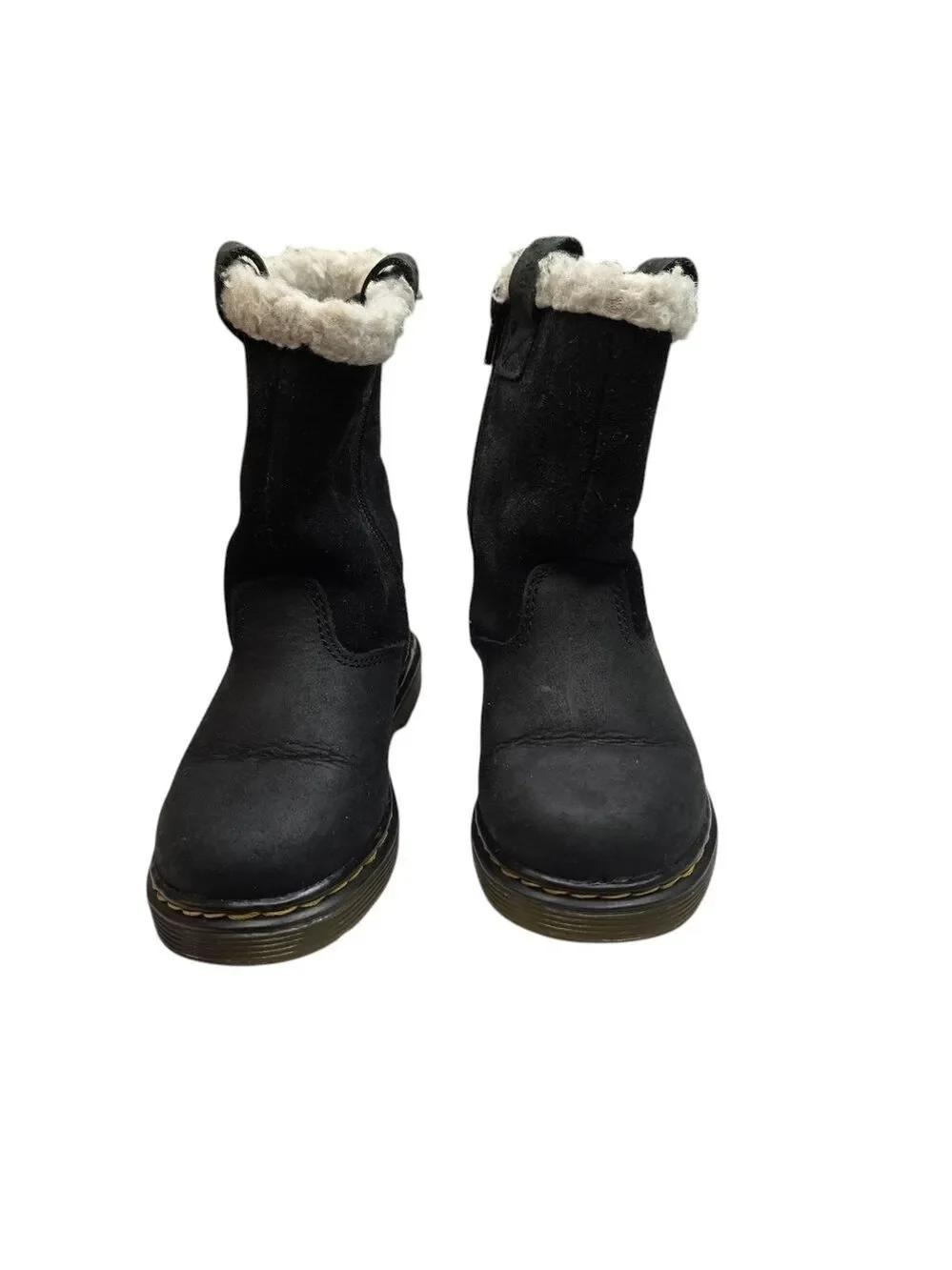 Dr. Martens Juney T Black Boots 8